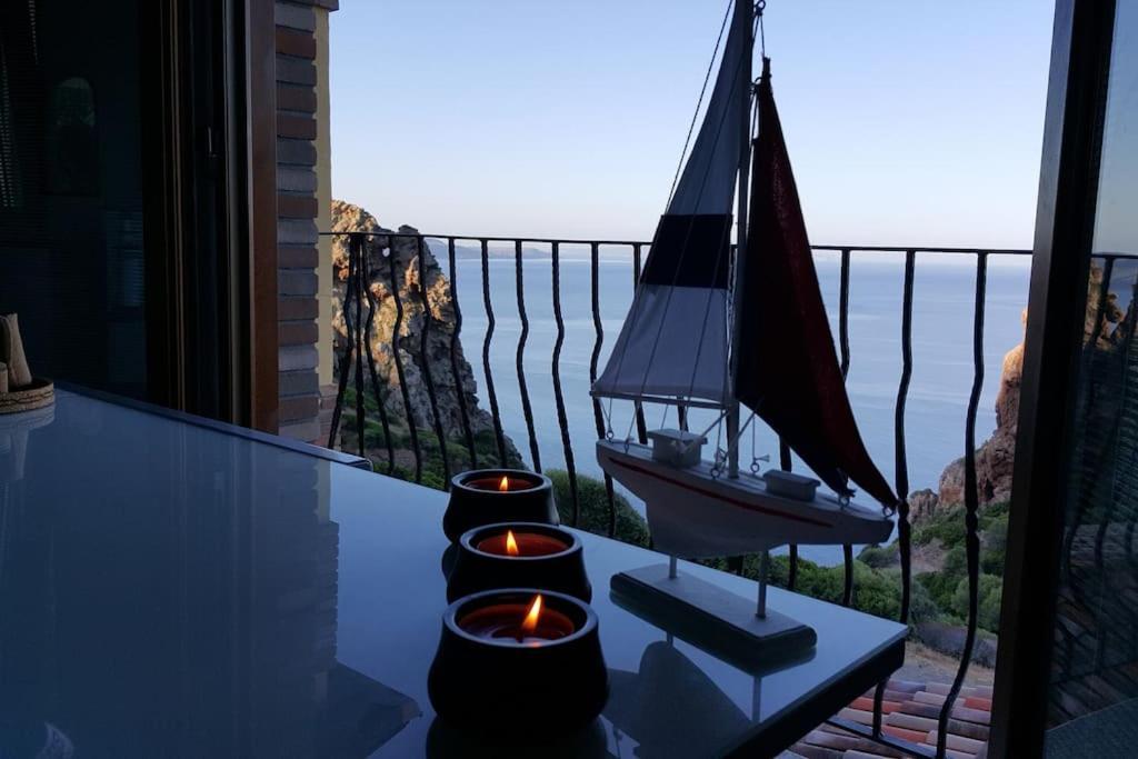 Tanca Piras - Emozioni A Strapiombo Sul Mare!!! Villa Nebida Eksteriør bilde